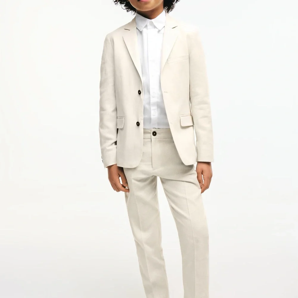 Kids Suede Loafers - Taupe